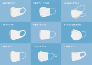 そのマスク！無意識に触ったりしていませんか？そんな時のために銀イオンをシュッシュして、マスクも手指も抗菌しておきましょう