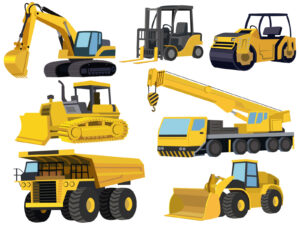 油圧ショベル・ユンボ・フォークリフト・ホイルローダー等、重機の買取もしています！